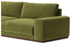 Swoon Denver Velvet 4 Seater Sofa - Fern Green -Cooking and dining Shop 2001519 R Z004A