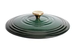 Habitat 5.3 Litre Cast Iron Casserole Dish - Green -Cooking and dining Shop 2003610 R Z003A