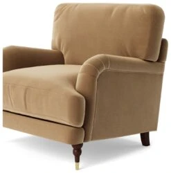 Swoon Charlbury Velvet Armchair - Biscuit 14 Swoon Charlbury Velvet Armchair - Biscuit -Cooking and dining Shop 2003816 R Z004A