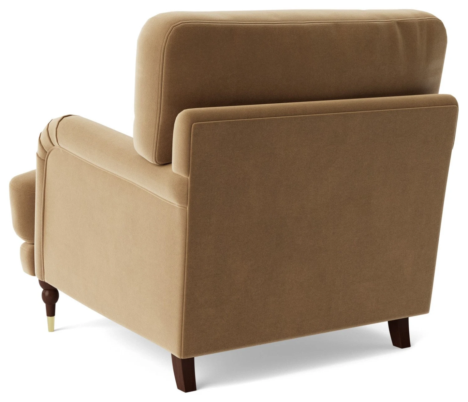 Swoon Charlbury Velvet Armchair - Biscuit 8 Swoon Charlbury Velvet Armchair - Biscuit - Image 8