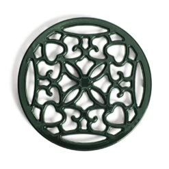 Habitat Cast Iron Trivet - Green 6 Habitat Cast Iron Trivet - Green -Cooking and dining Shop 2004932 R Z002A