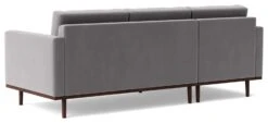 Swoon Berlin Velvet Left Hand Corner Sofa - Silver Grey 14 Swoon Berlin Velvet Left Hand Corner Sofa - Silver Grey -Cooking and dining Shop 2004949 R Z004A