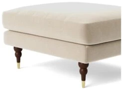 Swoon Charlbury Velvet Ottoman Footstool - Taupe 11 Swoon Charlbury Velvet Ottoman Footstool - Taupe -Cooking and dining Shop 2006198 R Z004A