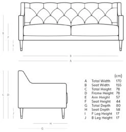 Swoon Pritchard Velvet 2 Seater Sofa - Granite Grey 11 Swoon Pritchard Velvet 2 Seater Sofa - Granite Grey -Cooking and dining Shop 2006772 R E001