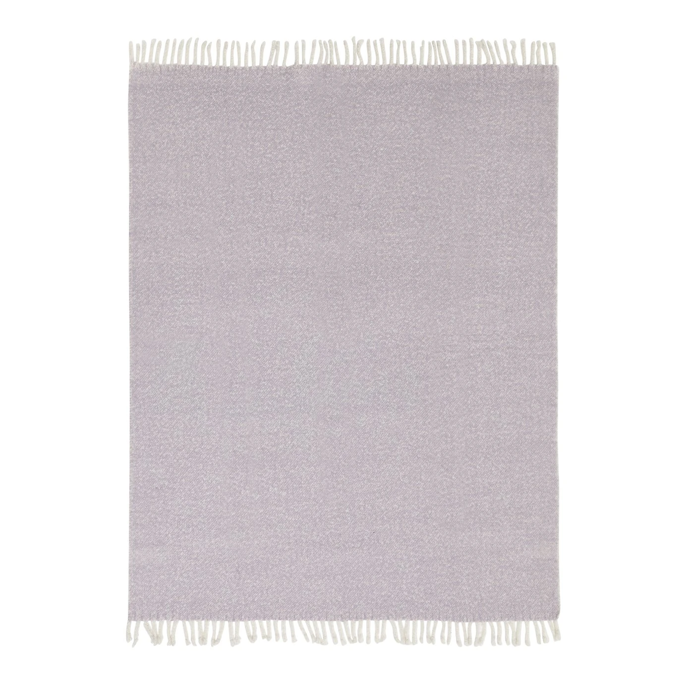 Habitat Faux Textured Mohair Throw - Lilac - 150x200cm 6 Habitat Faux Textured Mohair Throw - Lilac - 150x200cm - Image 6