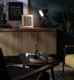 Habitat Loft Living Tripod Table Lamp - Grey -Cooking and dining Shop 2017596 R Z003C