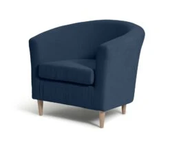 Habitat Fabric Tub Chair - Navy -Cooking and dining Shop 2018708 R Z002A