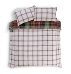 Habitat Red Brushed Check Bedding Set - Single 11 Habitat Red Brushed Check Bedding Set - Single -Cooking and dining Shop 2019408 R Z003A
