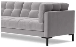 Swoon Landau Velvet 3 Seater Sofa - Silver Grey 12 Swoon Landau Velvet 3 Seater Sofa - Silver Grey -Cooking and dining Shop 2022206 R Z004A