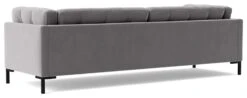Swoon Landau Velvet 3 Seater Sofa - Silver Grey 13 Swoon Landau Velvet 3 Seater Sofa - Silver Grey -Cooking and dining Shop 2022206 R Z005A
