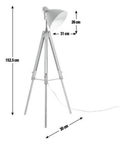 Habitat Industrial Tripod Floor Lamp -Cooking and dining Shop 2023683 R E001