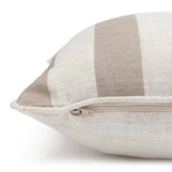 Habitat Striped Cushion - Coffee Cream - 30x50cm -Cooking and dining Shop 2024620 R Z003A