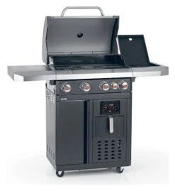 LANDMANN Fryton CooK 4 Burner Gas BBQ With 3.5l Air Fryer -Cooking and dining Shop 2061717 R Z004A