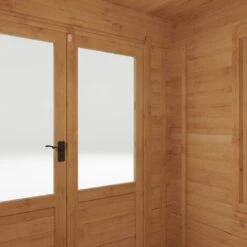 Mercia Pent Log Cabin With Side Shed - 3.5x2.4 -Cooking and dining Shop 2065579 R Z005A