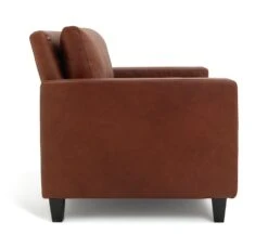 Habitat Chester Leather Cuddle Chair - Tan -Cooking and dining Shop 2067807 R Z004A