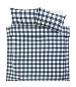 Argos Home Gingham Blue And White Bedding Set - Single -Cooking and dining Shop 2068459 R Z002A