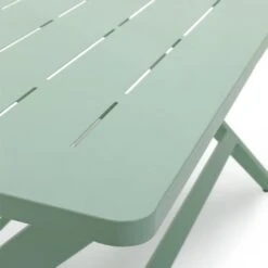 Habitat Folding 4 Seater Steel Dining Set - Green -Cooking and dining Shop 2069908 R Z007A