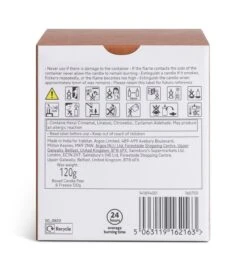 Habitat Scented Boxed Candle Set - Amber, Jasmine & Sea Salt -Cooking and dining Shop 2070959 R Z004A