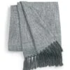 Habitat Recycled Throw - Grey - 150x200cm