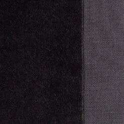 Habitat Velvet Panel Cushion - Grey & Black - 50x50cm -Cooking and dining Shop 2078793 R B001