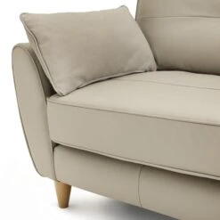 Habitat Isla 3 Seater Leather Sofa - Grey 23 Habitat Isla 3 Seater Leather Sofa - Grey -Cooking and dining Shop 2204749 R Z008A