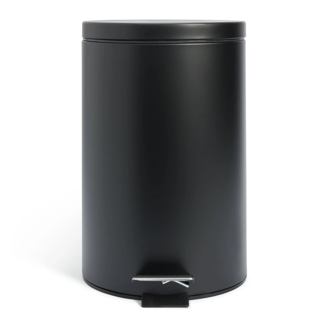 Habitat 12 Litre Flat Top Pedal Bin - Black 1 Habitat 12 Litre Flat Top Pedal Bin - Black