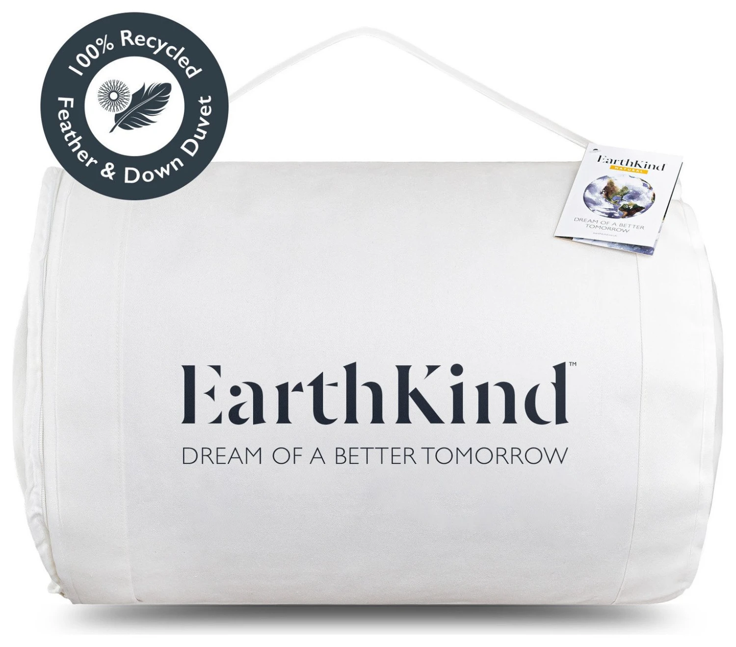 Earthkind Luxury Feather & Down 10.5 Tog Duvet - Single 1 Earthkind Luxury Feather & Down 10.5 Tog Duvet - Single