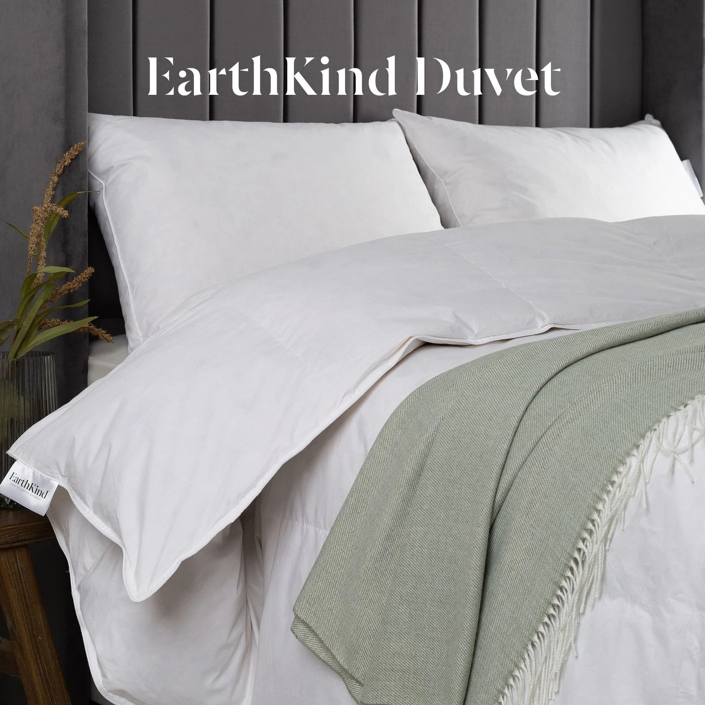 Earthkind Luxury Feather & Down 10.5 Tog Duvet - Single 2 Earthkind Luxury Feather & Down 10.5 Tog Duvet - Single - Image 2