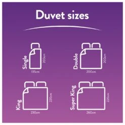 Slumberdown Coverless Comfort 10.5 Tog Duvet - Single -Cooking and dining Shop 2253848 R Z009A