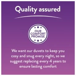 Slumberdown Coverless Comfort 10.5 Tog Duvet - Single -Cooking and dining Shop 2253848 R Z011A