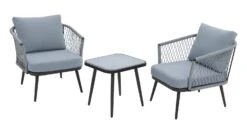 Habitat Somerset 2 Seater Rattan Effect Garden Bistro Set