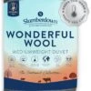 Slumberdown Wonderful Wool Medium Weight Duvet - Single