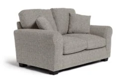 Habitat Lisbon Fabric 2 Seater Sofa - Grey -Cooking and dining Shop 2255949 R Z004A