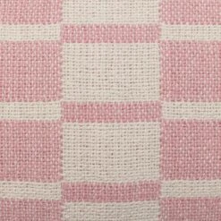 Habitat Checker Board Cushion - White & Pink - 43x43cm -Cooking and dining Shop 2714796 R B001