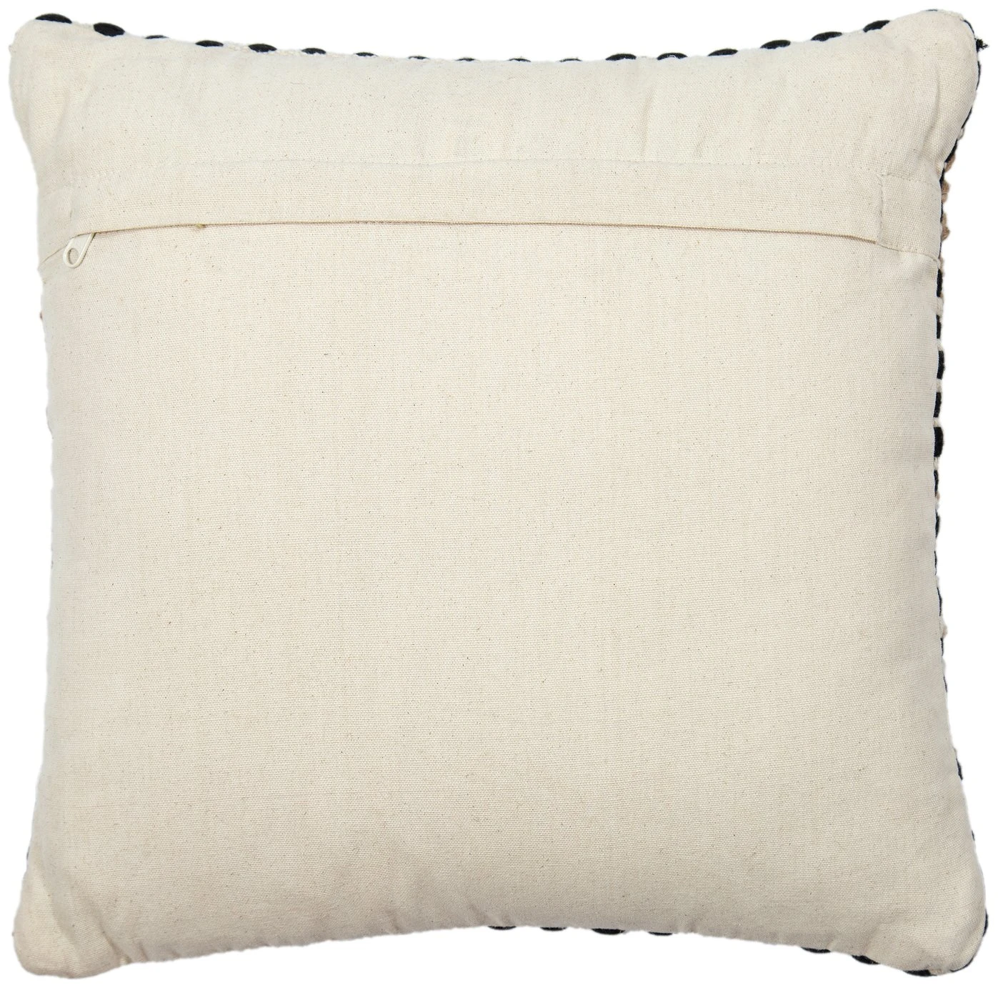 Habitat Jute Mono Check Cushion - Natural - 43X43cm 4 Habitat Jute Mono Check Cushion - Natural - 43X43cm - Image 4
