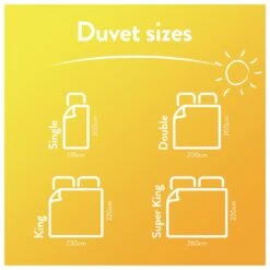 Slumberdown Summer Non Allergic 4.5 Tog Duvet - Single -Cooking and dining Shop 2842905 R Z009A