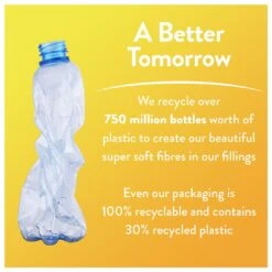 Slumberdown Summer Non Allergic 4.5 Tog Duvet - Single -Cooking and dining Shop 2842905 R Z012A