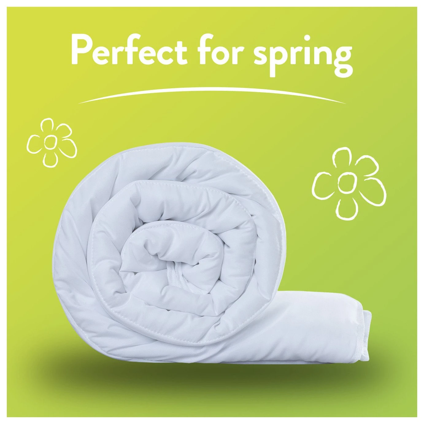 Slumberdown Spring Non Allergic 7.5 Tog Duvet - Single 4 Slumberdown Spring Non Allergic 7.5 Tog Duvet - Single - Image 4