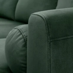 Habitat Jacob Velvet Left Hand Corner Sofa - Emerald Green -Cooking and dining Shop 2910356 R Z009A