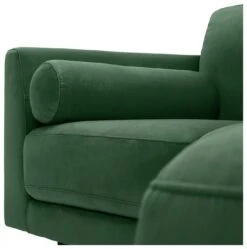 Habitat Jacob Velvet Left Hand Corner Sofa - Emerald Green -Cooking and dining Shop 2910356 R Z010A