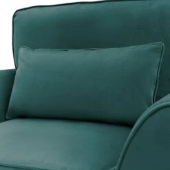 Habitat Iris Fabric Armchair - Teal -Cooking and dining Shop 2910576 R Z008A