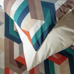 Habitat Cotton Chain Print Multicolor Bedding Set - Single -Cooking and dining Shop 2997733 R Z004A