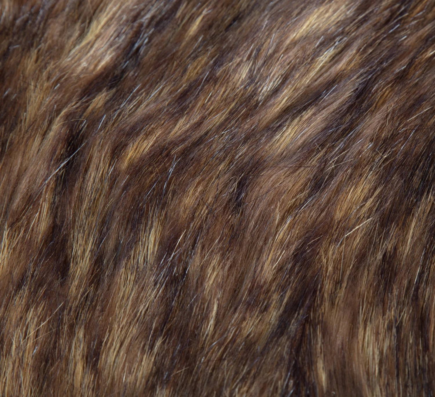 Habitat Faux Fur Throw - Brown - 125x150cm 3 Habitat Faux Fur Throw - Brown - 125x150cm - Image 3