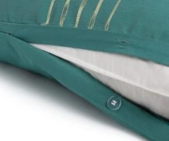 Habitat Geo Jacquard Teal Bedding Set - Double -Cooking and dining Shop 3036734 R Z003A