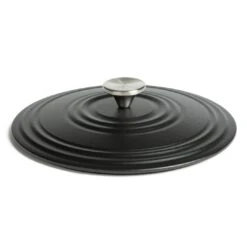 Habitat 5.3 Litre Cast Iron Casserole Dish - Black -Cooking and dining Shop 3065358 R Z003A