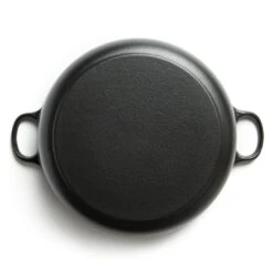 Habitat 5.3 Litre Cast Iron Casserole Dish - Black -Cooking and dining Shop 3065358 R Z004A