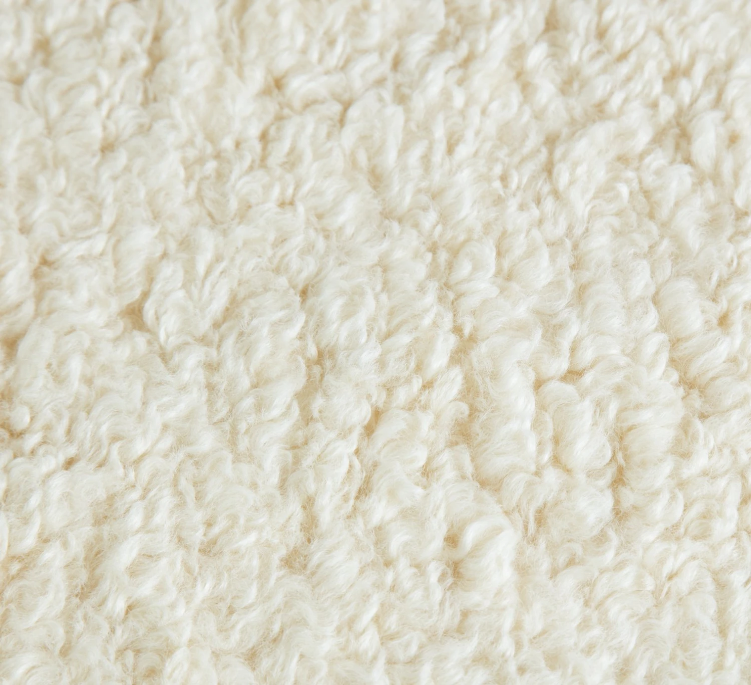 Habitat Shearling Throw - Oatmeal - 150x200cm 3 Habitat Shearling Throw - Oatmeal - 150x200cm - Image 3