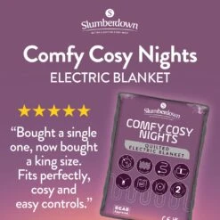Slumberdown Comfy Cosy Nights Electric Blanket-King -Cooking and dining Shop 3082070 R Z002A 1