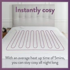 Slumberdown Comfy Cosy Nights Electric Blanket-King -Cooking and dining Shop 3082070 R Z006A