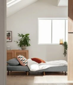 Habitat Roma Small Double Chairbed - Grey -Cooking and dining Shop 3104958 R Z005A